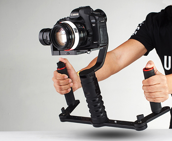 AFI Dual hand grip 3SD-1A gimbal holding grip with Joystick,for VS-3SD gimbal